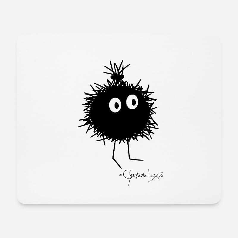Flauschtier © Chyropterum Innoxius - Mousepad (Querformat) - Weiß