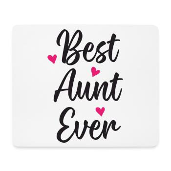 Beste Tante aller Zeiten - Mousepad (Querformat) - Weiß - Vorne