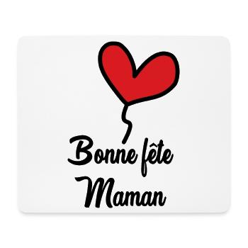 MUTTERTAG. SCHÖNEN MUTTERTAG. MAMA - Mousepad (Querformat) - Weiß - Vorne