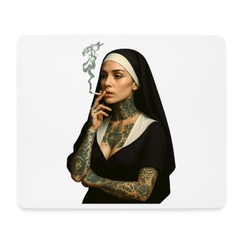 G' Nun - Mouse Pad (horizontal) - white - Front