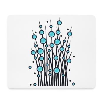 Structure lumineuse des balles - Tapis de souris (format paysage) - blanc - Devant