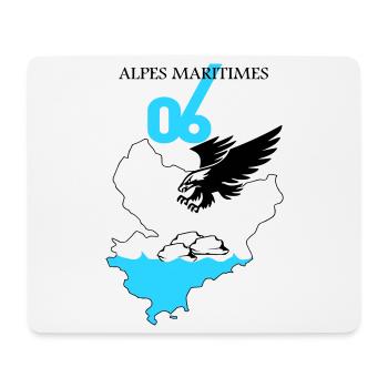 Alpes Maritimes - Mousepad (Querformat) - Weiß - Vorne