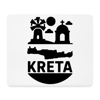 Crete Landmark Island Greece - Mouse Pad (horizontal) - white - Front