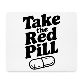 Take the Red Pill - Mouse Pad (horizontal) - white - Front