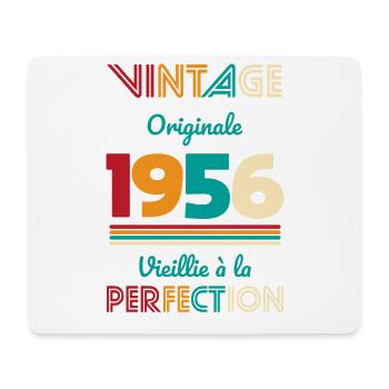 1956 – Vintage – Aged to perfection - Mouse Pad (horizontal) - white - Front