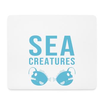 Anglerfisch - Mousepad (Querformat) - Weiß - Vorne
