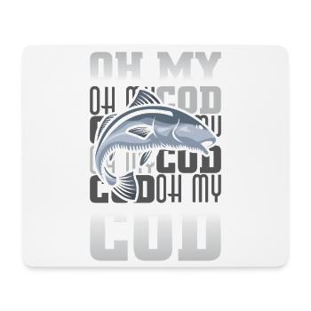 Angler Fischer Petrijünger Spruch Angeln Lustig - Mousepad (Querformat) - Weiß - Vorne