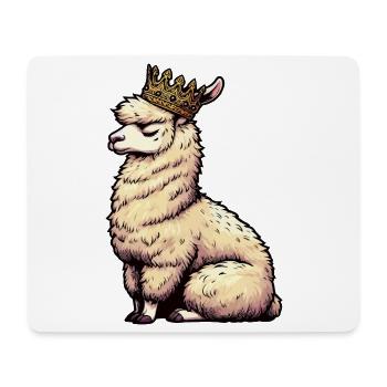 alpaca llama owner alpaca llamas llamas llamas - Mouse Pad (horizontal) - white - Front