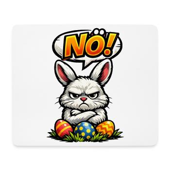 Cadeau de Pâques du lapin de Basse-Autriche - Tapis de souris (format paysage) - blanc - Devant