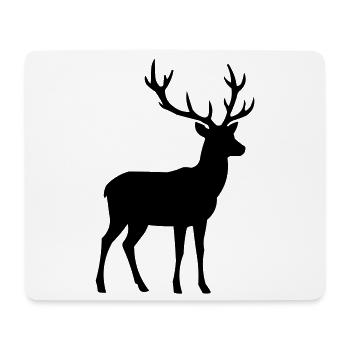 reh_rehlein - Mousepad (Querformat) - Weiß - Vorne