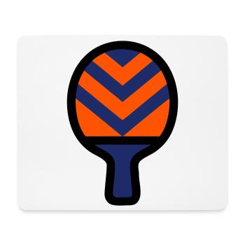 Table tennis rackets Table tennis club Sports - Mouse Pad (horizontal) - white - Front