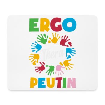 Occupational Therapist Colorful Hands - Mouse Pad (horizontal) - white - Front