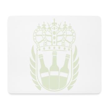 Königliches Bier Logo - Mousepad (Querformat) - Weiß - Vorne