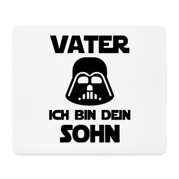 VATER ICH BIN DEIN SOHN - Mousepad (Querformat) - Weiß - Vorne