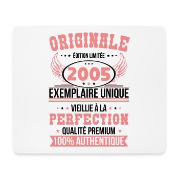 Anniversaire 20 ans - Originale - 2005 - Tapis de souris (format paysage) - blanc - Devant