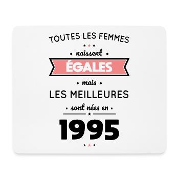 30 Jahre Jubiläum - Best Born in 1995 - Mousepad (Querformat) - Weiß - Vorne