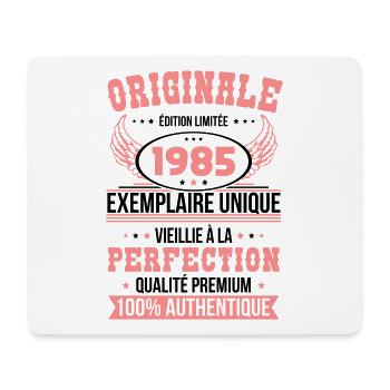 Anniversaire 40 ans - Originale - 1985 - Tapis de souris (format paysage) - blanc - Devant
