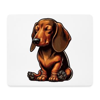Dachshund, Dachshund Owner, Dachshund Lover, Dachshund - Mouse Pad (horizontal) - white - Front