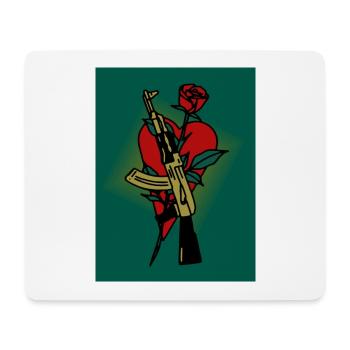 AK - 47 - Mouse Pad (horizontal) - white - Front