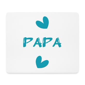 ALLES GUTE ZUM GEBURTSTAG, PAPA. PAPA. VATERTAG. ALLES GUTE ZUM GEBURTSTAG! - Mousepad (Querformat) - Weiß - Vorne