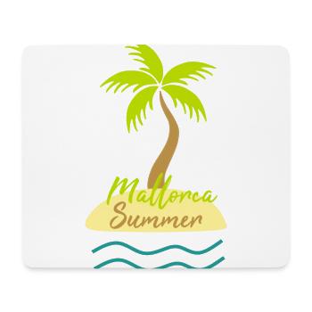 Mallorca summer - Mouse Pad (horizontal) - white - Front