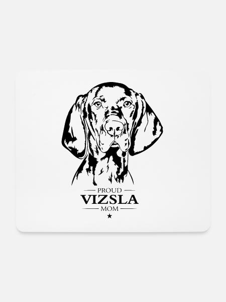 Vizsla Mom Hunde Hund Magyar Vizsla Wilsigns - Mousepad (Querformat) - Weiß