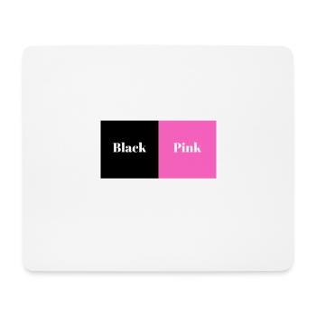 Black Pink - Tapis de souris (format paysage) - blanc - Devant