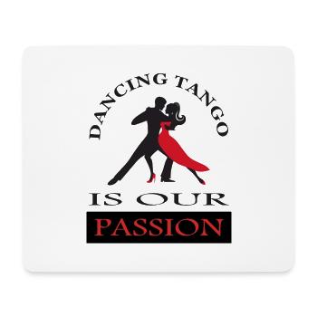 tango tanzen Tango Tänzer Tänzerin Geschenk Tanz - Mousepad (Querformat) - Weiß - Vorne
