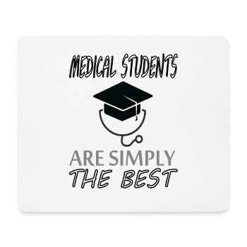 Médecine Étudiant Médecine Etudes Cadeaux - Tapis de souris (format paysage) - blanc - Devant