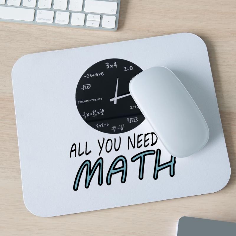 Study Math Student Math Study Gift Mouse Pad (horizontal)