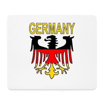 Deutschland Deutsche Flagge Deutscher Geschenkidee - Mousepad (Querformat) - Weiß - Vorne