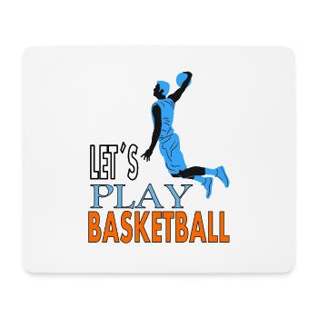 Basketball Games Basketball Player Gift Idea - Mouse Pad (horizontal) - white - Front