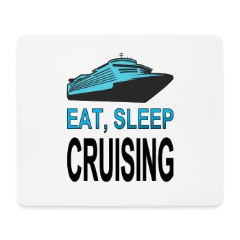 Croisière Vacancier Croisière Idée Cadeau - Tapis de souris (format paysage) - blanc - Devant