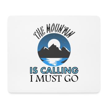 Mountaineers hike Wall Climber Gift - Mouse Pad (horizontal) - white - Front