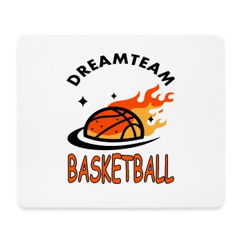 Basketball Play Basketball Basketball Hoop Layer Cadeau - Tapis de souris (format paysage) - blanc - Devant