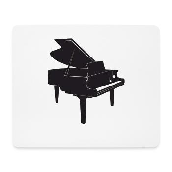 Piano spielen Musikinstrument Musiker Geschenkidee - Mousepad (Querformat) - Weiß - Vorne