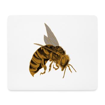 Wasp Bee Bumblebee Honey Bee Insect Gift Idea - Mouse Pad (horizontal) - white - Front