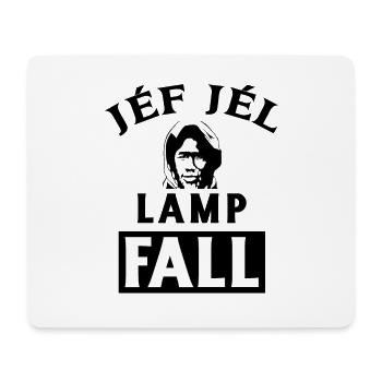 Lamp Fall Cheikh Ibra Fall Magal de Touba Geschenk - Mousepad (Querformat) - Weiß - Vorne