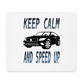 Vehicle Car Racing Driver Racing Car Gift Idea - Mouse Pad (horizontal) - white - Front
