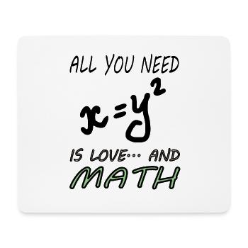 Mathématiques Mathématiciens Étudier Math Cadeau - Tapis de souris (format paysage) - blanc - Devant
