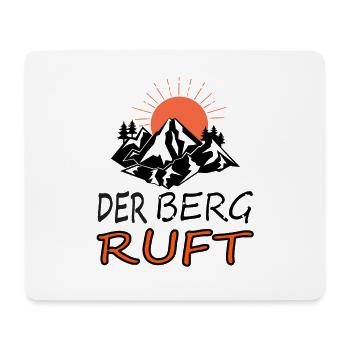 Alpinisme Escalade Randonneurs Alpinisme Montagnes - Tapis de souris (format paysage) - blanc - Devant