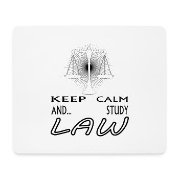 Law Study Law Student Lawyer Gift Idea - Mouse Pad (horizontal) - white - Front