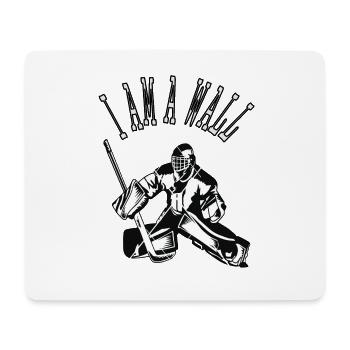 Goalie Eishockeyspielen Eishockeyspieler Geschenk - Mousepad (Querformat) - Weiß - Vorne