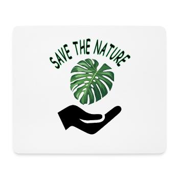 Naturschutz Naturliebhaber Natur Klima Geschenk - Mousepad (Querformat) - Weiß - Vorne