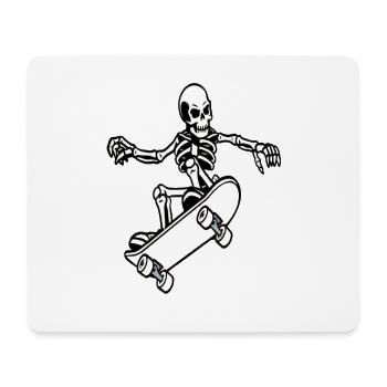 Skateboard fahren Skateboarding Skate Geschenkidee - Mousepad (Querformat) - Weiß - Vorne
