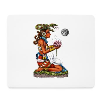 Mayan Goddess Ixchel - Mouse Pad (horizontal) - white - Front