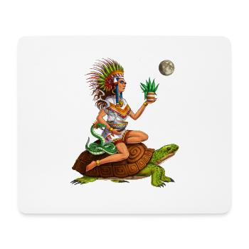 Aztec Goddess Mayahuel - Mouse Pad (horizontal) - white - Front