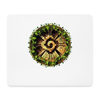 Hunab-Ku-Symbol - Mousepad (Querformat) - Weiß - Vorne