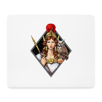 Athene Griechische Göttin - Mousepad (Querformat) - Weiß - Vorne