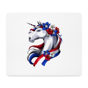 Puerto Rico Unicorn - Mouse Pad (horizontal) - white - Front